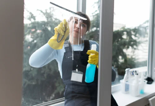 Nettoyage de vitres intérieures et extérieures à Saint-Pierre-de-Maillé